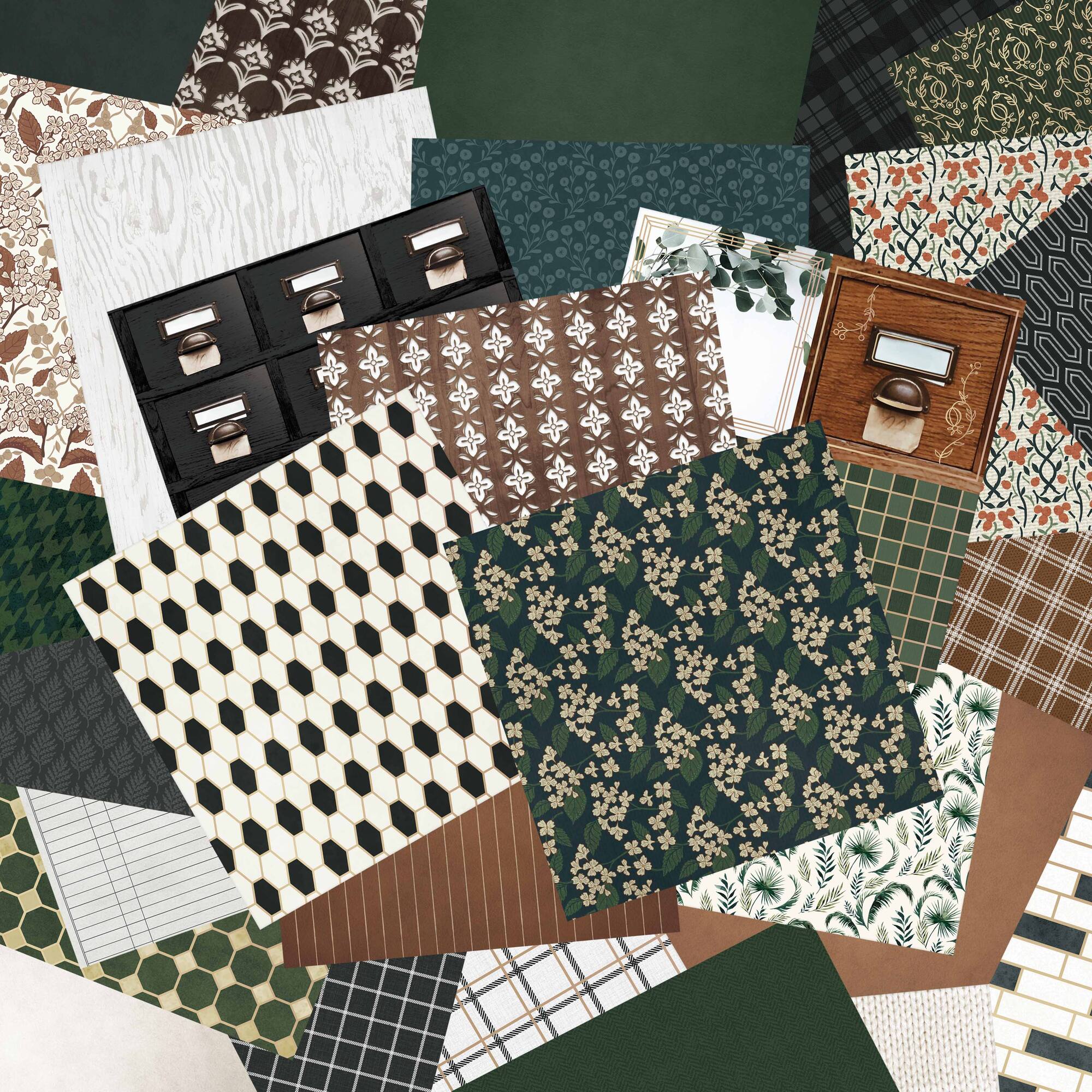 6 Pack: 12" x 12" Preppy Park Paper Pad by Recollections™